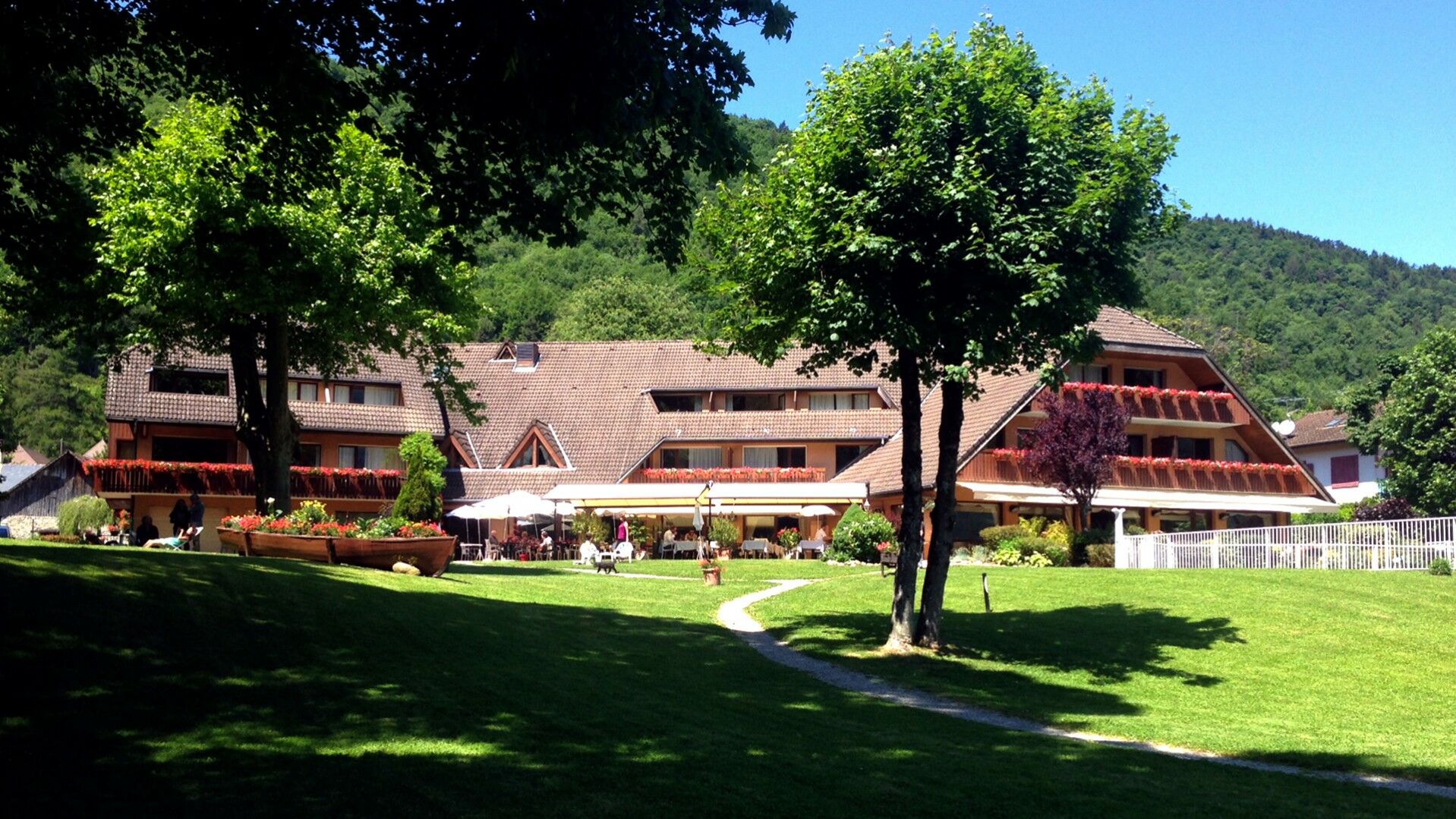 Black Bass Hotel Sévrier Kültér fotó